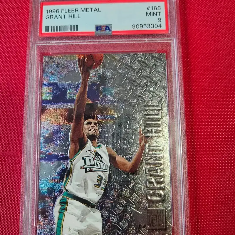 NBA)그랜트 힐 PSA 9등급 1996 Metal 카드