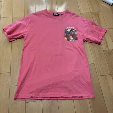 XLARGE 핑크 티셔츠 L