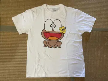 명랑 개구리 뽕키치 오키나와 한정판 티셔츠 L 사이즈 OKINAWAPOP