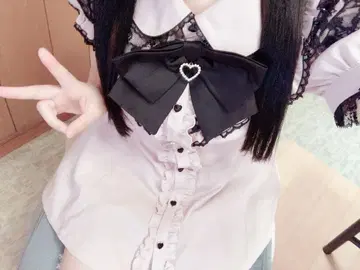 Secret Honey 시크릿허니 리본 레이스 셋업 핑크 블랙 지뢰계