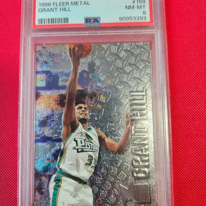 NBA)그랜트 힐 PSA 8등급 1996 Metal 카드