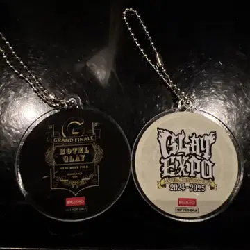 빅 에코 GLAY 콜라보 아크릴 키링 2개 세트