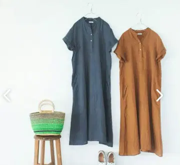 북유럽, 생활용품점 별주 fog linen work 린넨 플레어 원피스