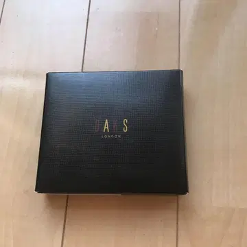 DAXS 브라운 체크 무늬 두겹 지갑