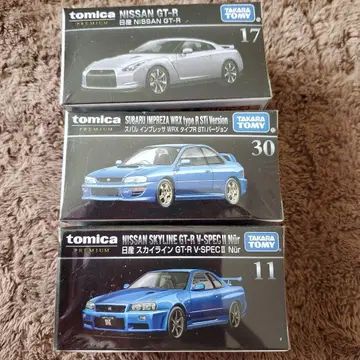 미개봉 새상품 토미카 미니카 3개 세트 GT-R, WRX, SKYLINE