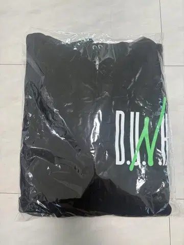 D.U.N.K. 풀 집업 후드티 블랙 새상품