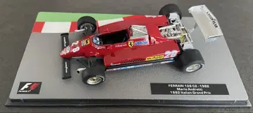 F1 머신 컬렉션 페라리 126C2 1982 마리오 안드레티
