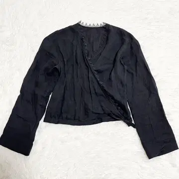 Plage Linen 카슈쿨 레이스 블라우스 23ss