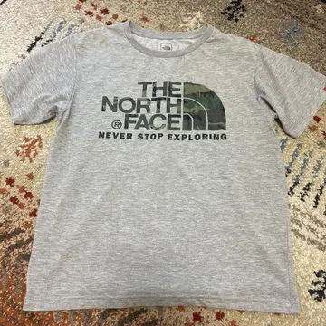 THE NORTH FACE 그레이 티셔츠