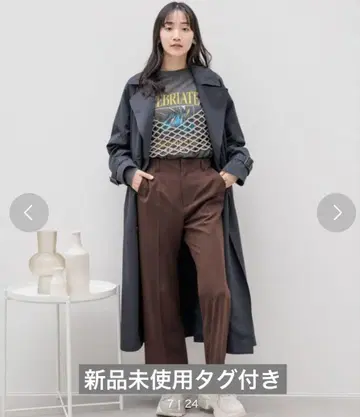 LOWRYS FARM 컬트 트렌치코트