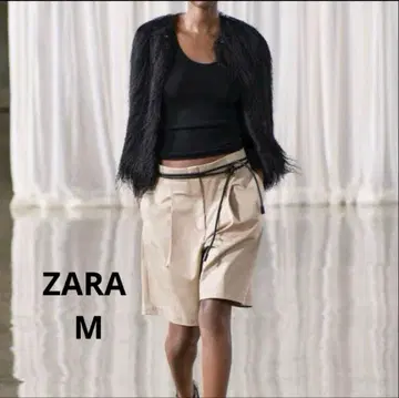 미사용 새상품 ZARA 자라 프린지 자켓 M