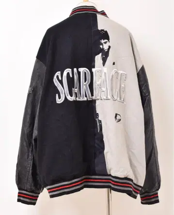 JH design 바시티 자켓 SCARFACE 제프 해밀턴