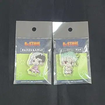 Dr.STONE 두께 아크릴 스탠드 이시가미 치쿠사 아사기리 겐