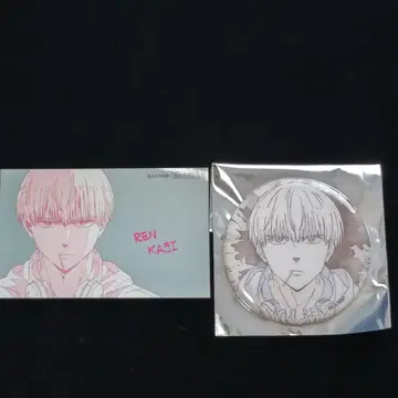 카지 렌 WIND BREAKER TSUTAYA 원화 캔뱃지