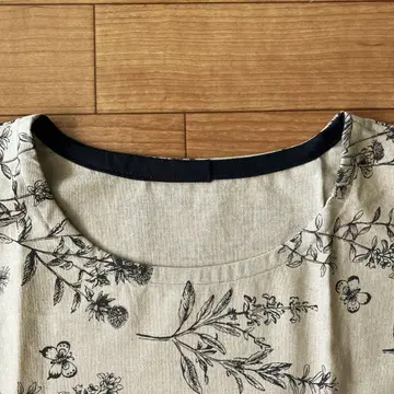 린넨 원피스 핸드메이드 기장 98cm
