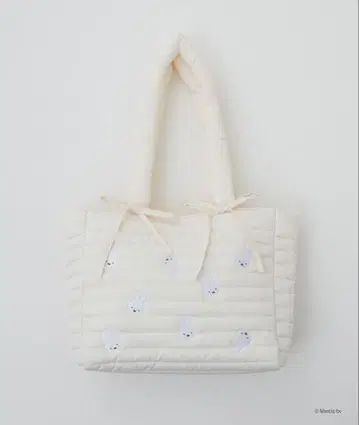 내추럴 꾸뛰르 미피 자수 퀼팅 백 miffy