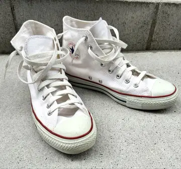 컨버스 재팬 하이컷 화이트 25.5cm