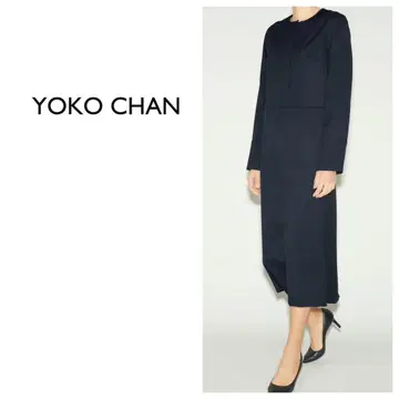 YOKO CHAN 롱 슬리브 원피스 에부르 엔폴드