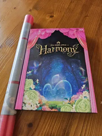 최초 한정판 Mrs. GREEN APPLE Harmony Blu-ray