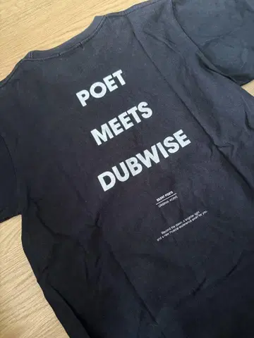 poet meets dubwise silent poets 티셔츠