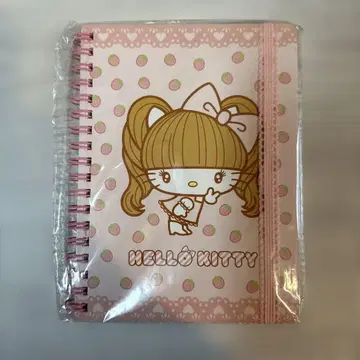 헬로키티 츠지 노조미 콜라보 B6 반지 노트 미개봉 새상품 츠지짱 산리오