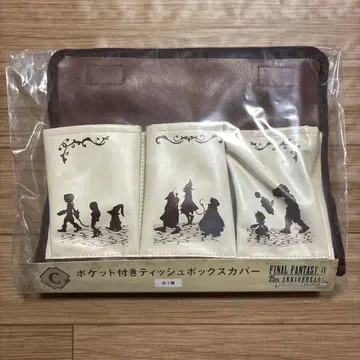 FINAL FANTASY 복권 C상 포켓 부착 티슈 박스 커버