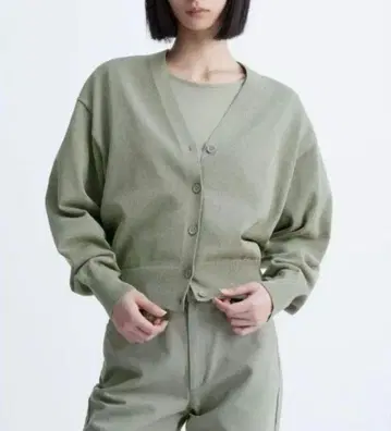 UNIQLOU 유니클로 유 24ss V넥 가디건 미사용 새상품