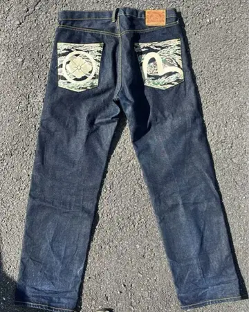 evisu 에비수 컨디션 최상 오오구로 lot2006 y2k 데님