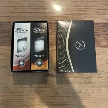 타이틀리스트 Pro V1 Pro V1x 골프 볼 세트 벤츠 새상품