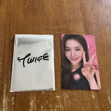 TWICE THIS IS FOR 혜택 포토 카드 사나 SANA