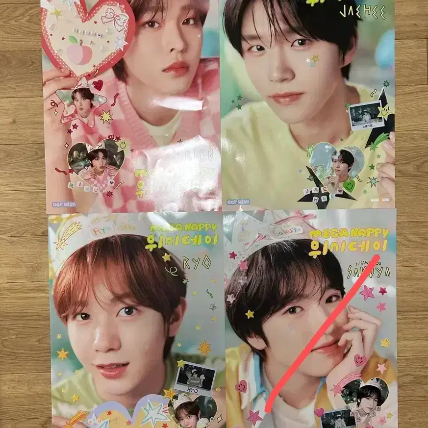 NCT | 엔시티 Nct Nwish Riku SM Town 30th Anniversary LP Poster Set