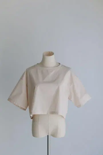 pois blouse tee 핑크