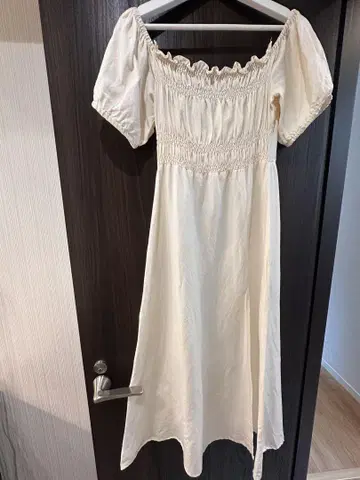 VANESSA COCCHIARO 오프숄더 롱 원피스 (M)