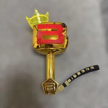 새상품급) BIGBANG 일본 공식 응원봉 골드 10주년