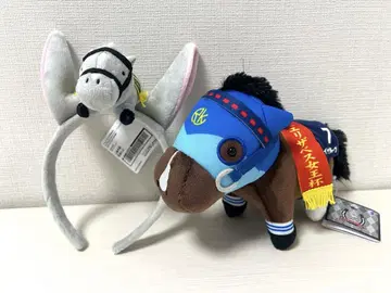 서러브레드 컬렉션 마스코트가 달린 머리띠 2 골드십 2개