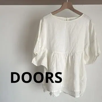 어반 리서치 DOORS 린넨 블라우스
