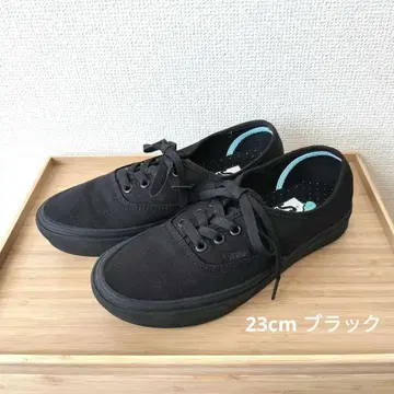 VANS 네이비 컴픽시 오센틱 Comfycush 블랙 23cm