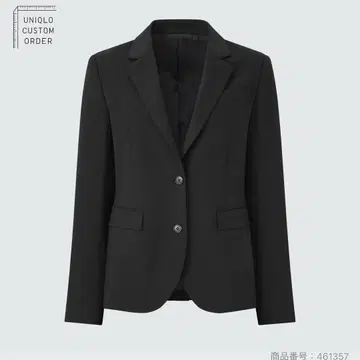 유니클로 오더 수트 166cm 블랙 M L