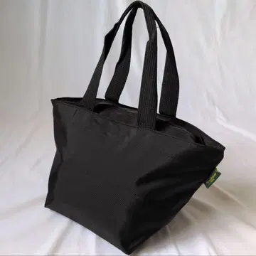 HerveChapelier 엘베 보트형 토트 M 블랙