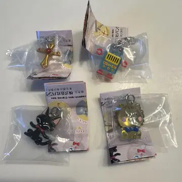 가챠가챠 리본 메지루시 액세서리 4종 세트