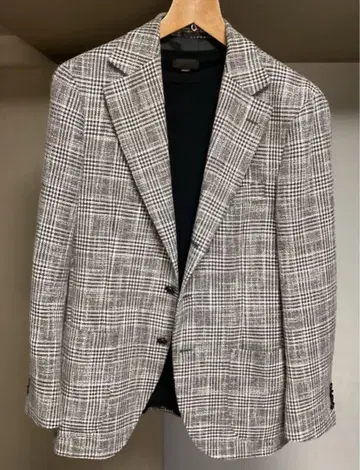 빔즈 2025년 봄/여름 아이템 린넨 혼방 체크 무늬 S