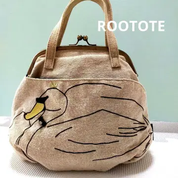 ROOTOTE 스완 가마구치 핸드백