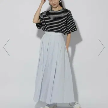 Elura 세미 시어 볼륨 스커트 엘루라