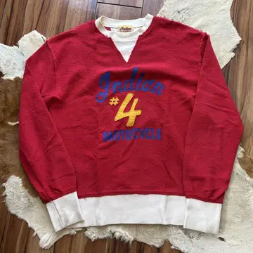 Indian MOTORCYCLE 맨투맨 vintage 90s 양 V