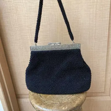 앤티크 비즈 백 쇼와 레트로