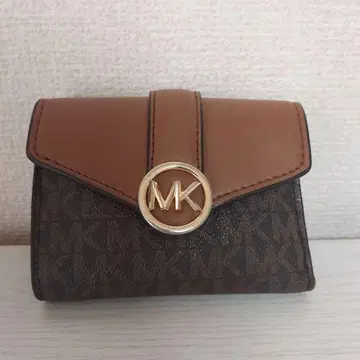 Michael Kors 3단 폴더형 지갑 브라운