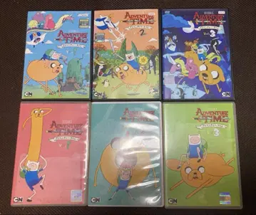 어드벤처 타임 DVD 시즌 1~4 전 12권 세트 케이스 포함