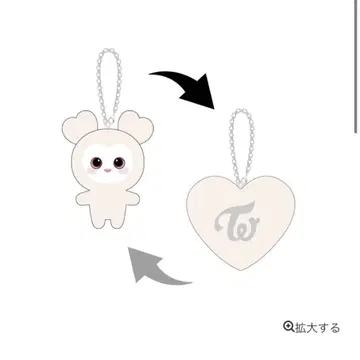 TWICE 다현 더블리 베이비 러블리 리버서블 백 참