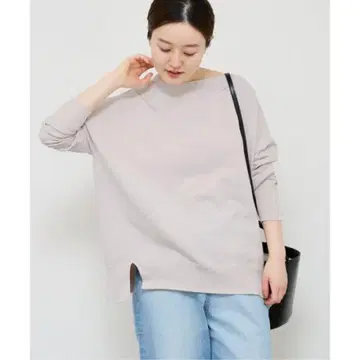 IENA 코튼 스트레치 NEO 와이드 긴팔 풀오버