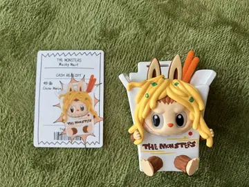 POP MART LABUBU WACKY MART 시리즈 볶음면